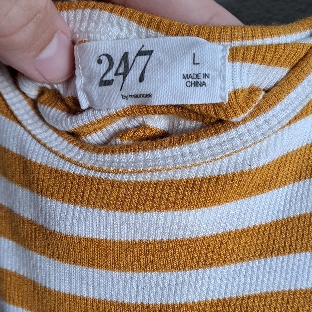 Striped Midi Dress - Picture 3 of 4